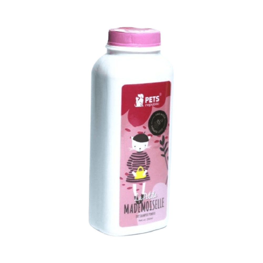 Pets Republic Dry Shampoo Powder Mademoiselle For Dogs & Cats 200ml