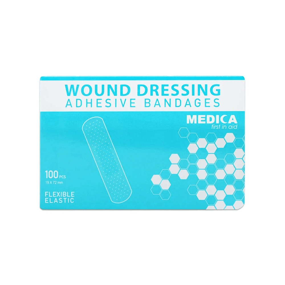 Medica Adhesive Band Aid Assorted 100Pcs