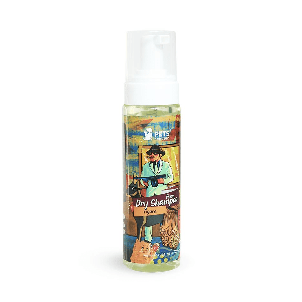 Pets Republic Foam Dry Shampoo Figuras For Cats & Dogs 250ml