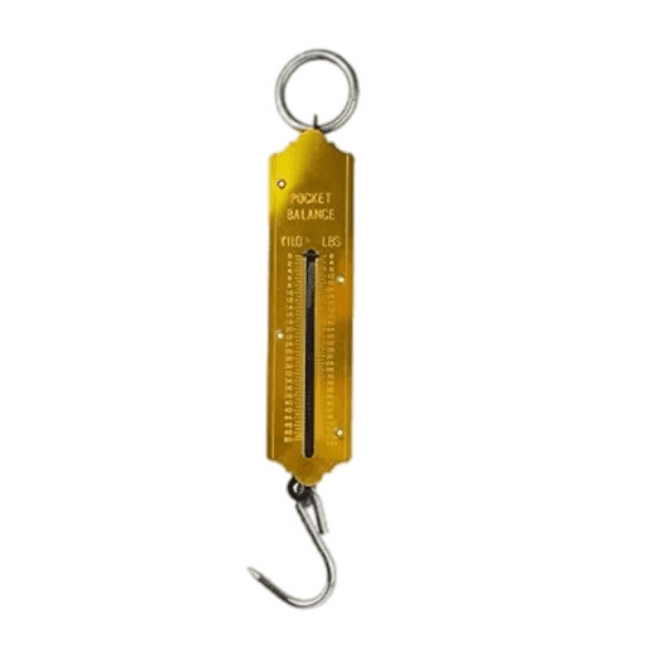 Pocket Balance Colour Gold Capacity 25Kg - 10103