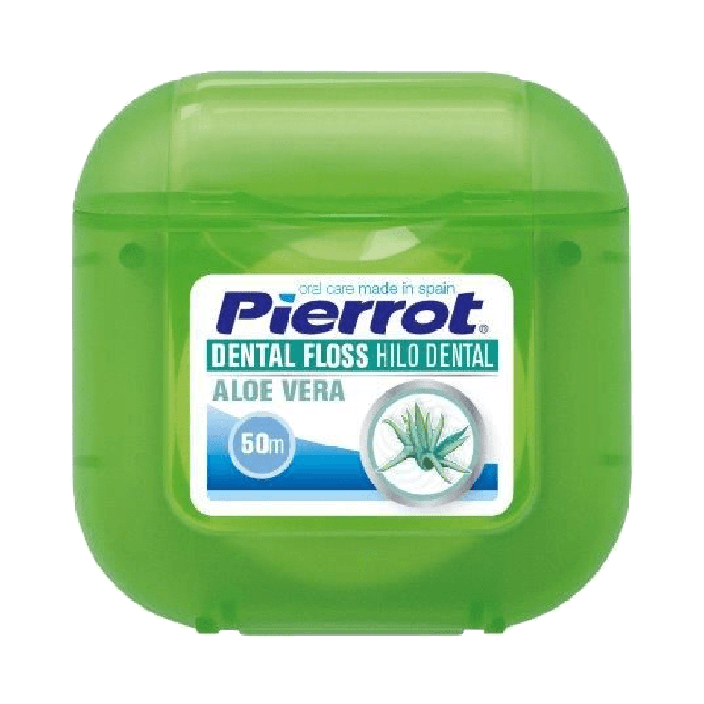 Pierrot Aloe Vera Mint Waxed Dental Floss 50m