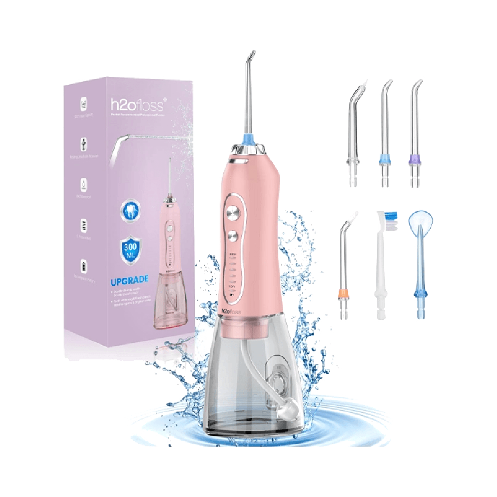 H2O Mini Water Flosser Pink