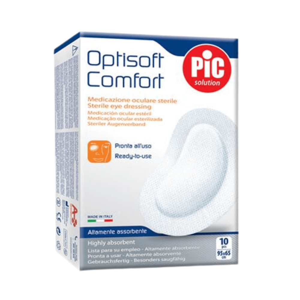 Pic Eye Pads With Adhesive Edge 10Pcs