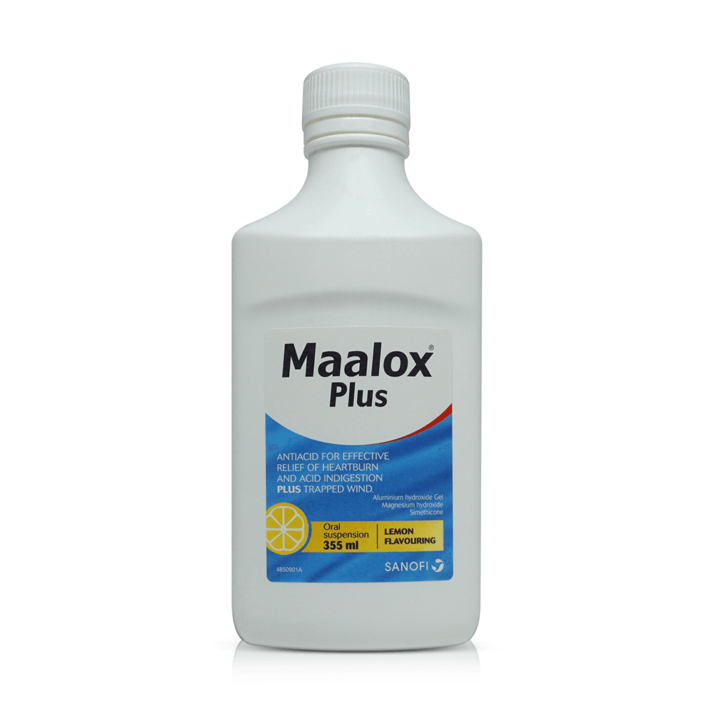 Maalox Plus Indigestion Oral Suspension Syrup 355ml