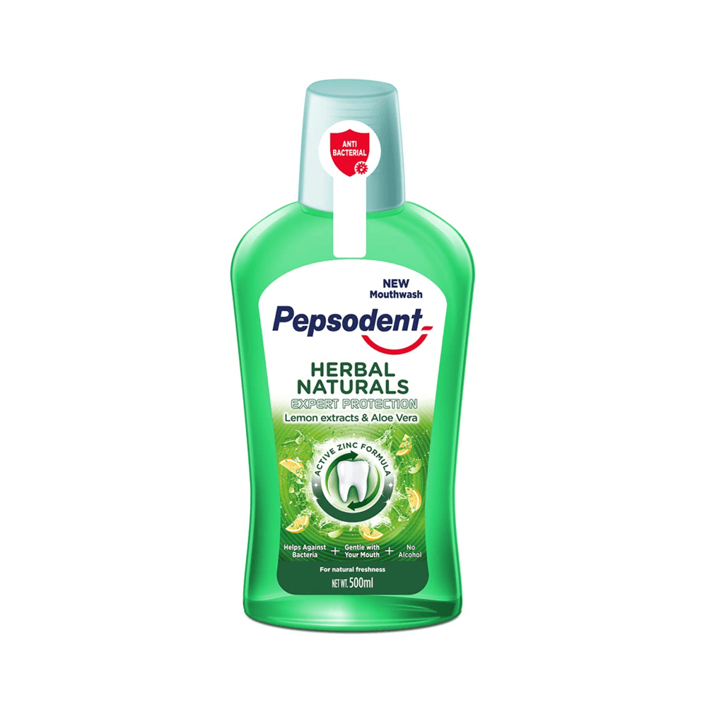 Pepsodent Naturals Herbal Mouthwash 500ml