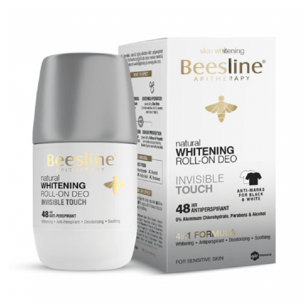 Beesline Invisible Touch Whitening Roll On Deodorant
