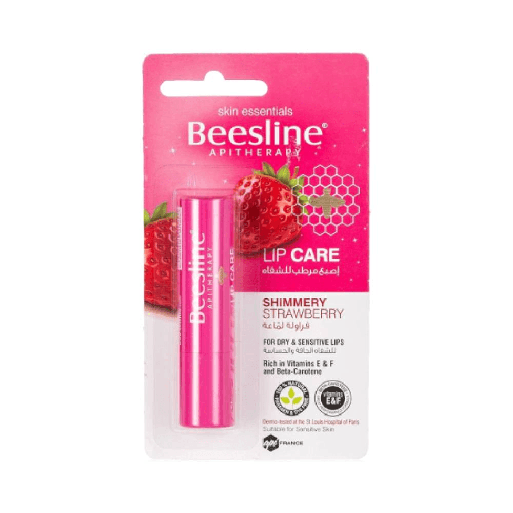 Beesline Lip Care Shimmery Strawberry 4g
