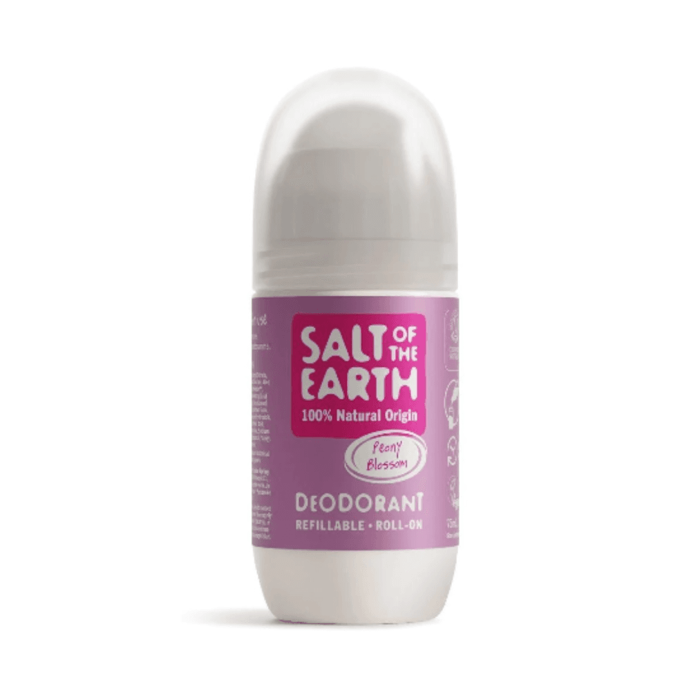 Peony Blossom Natural Refillable Roll On Deodorant 