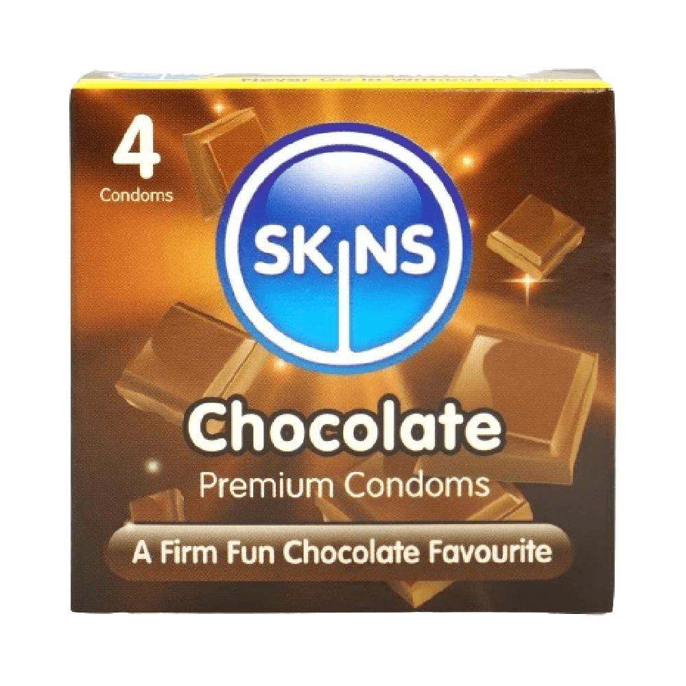 Skins Chocolate Condoms 4Pcs