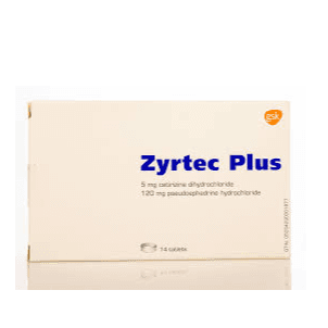 Zyrtec Plus Tab Tab 14`S
