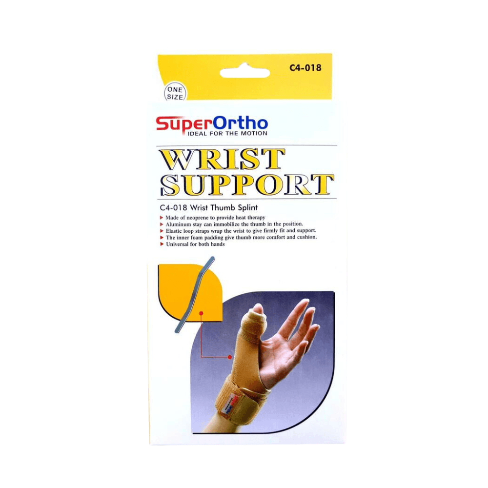 Wrist Support With Thumb Splint One Size