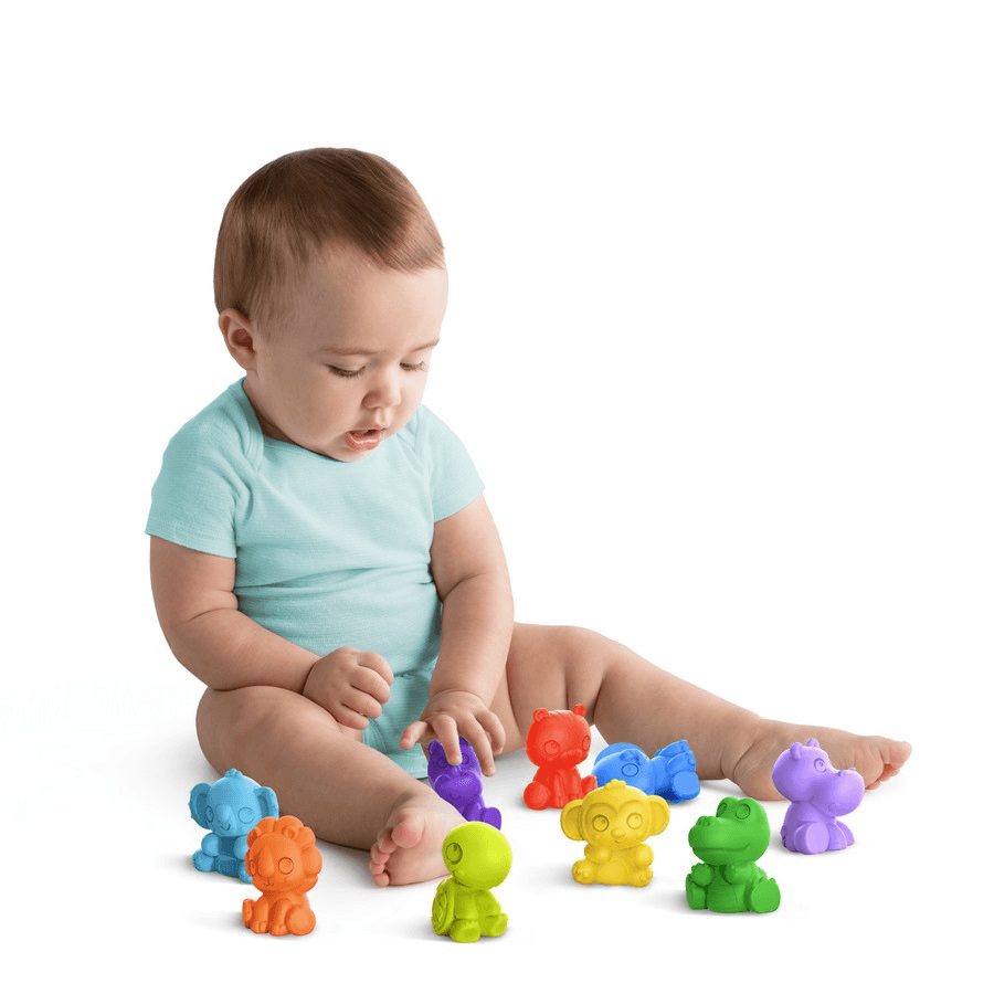Bright Starts Tropic Animals 9 Take Along Friends