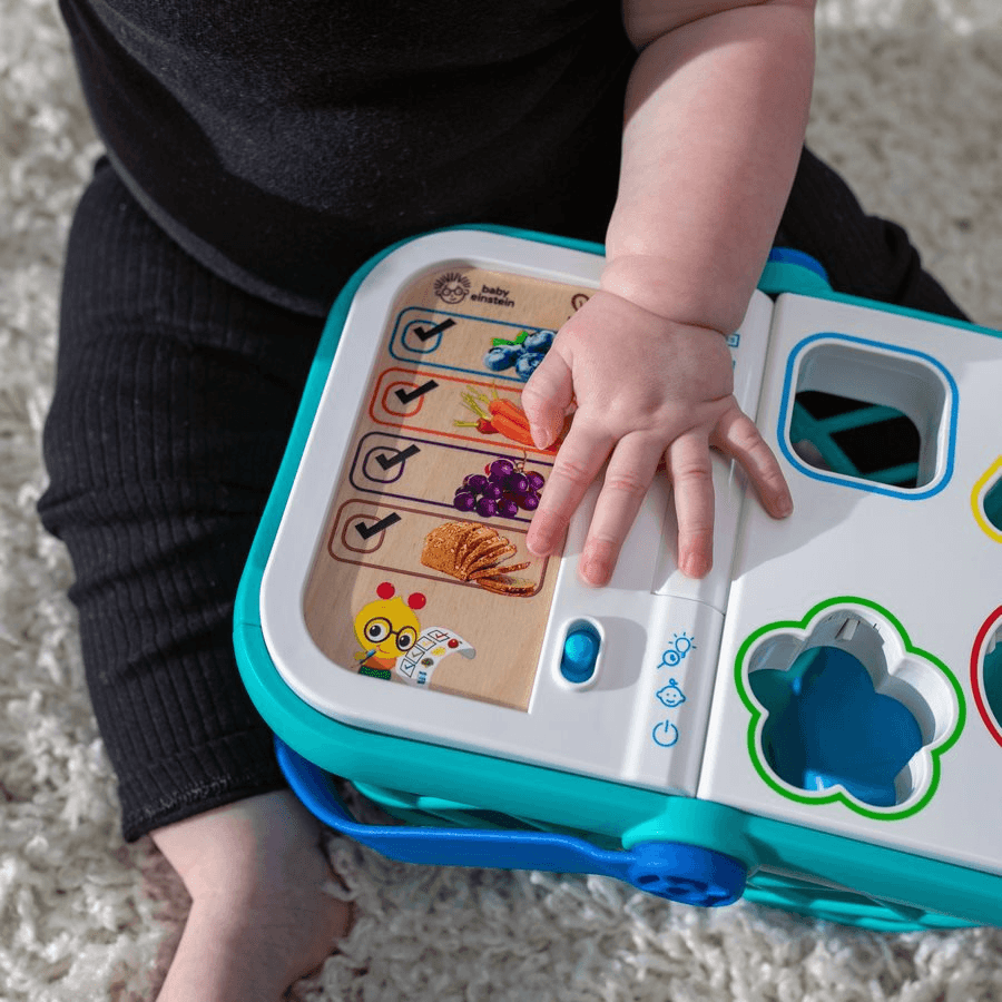 Baby Einstein Magic Touch Shopping Basket Pretend To Shop Toy ( Hape)