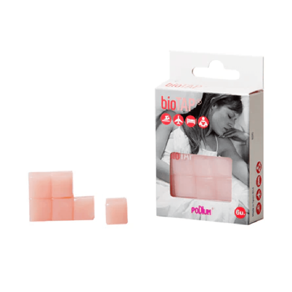 Biotap Farma Mouldable Silicone Earplugs Pink 6Pcs