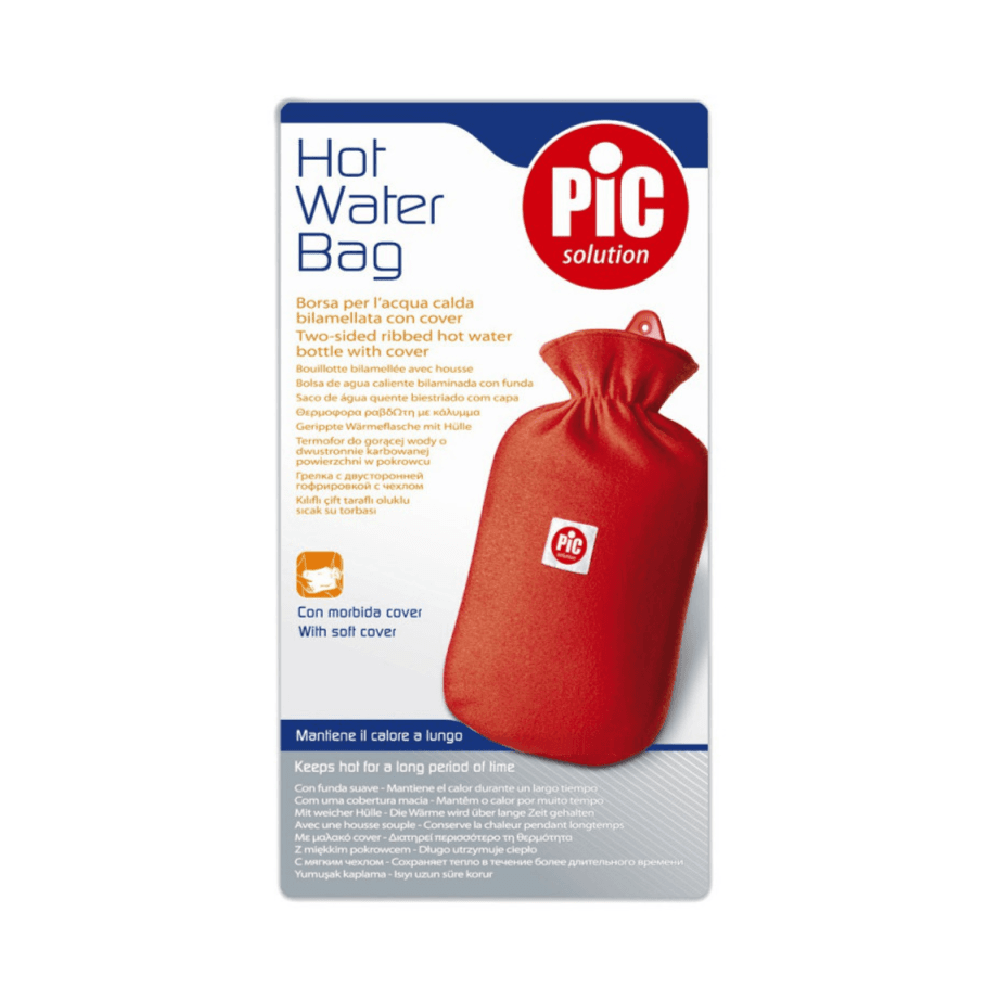 Pic Hot Water Bag With Cover 2L