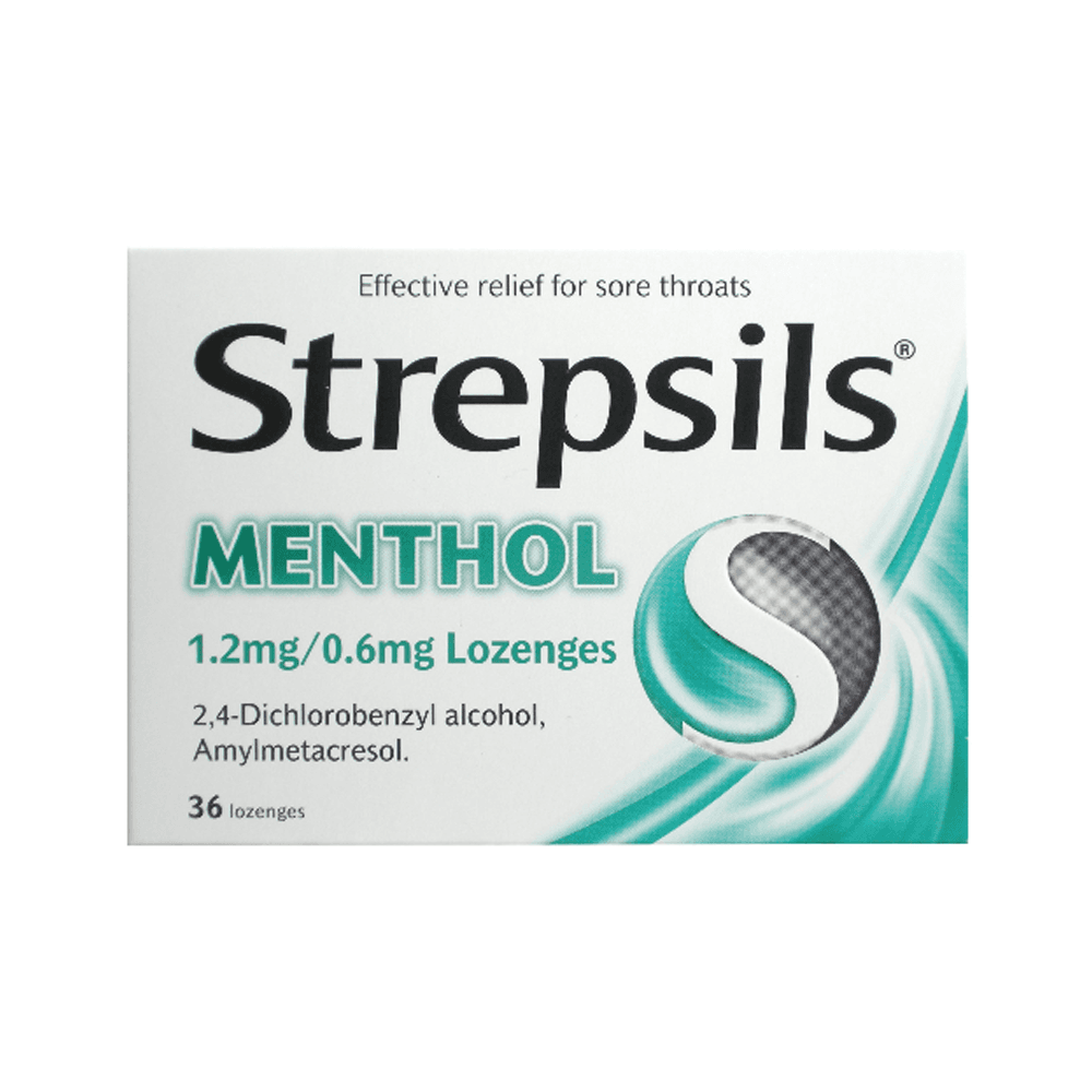 Strepsils Menthol 36 Pieces