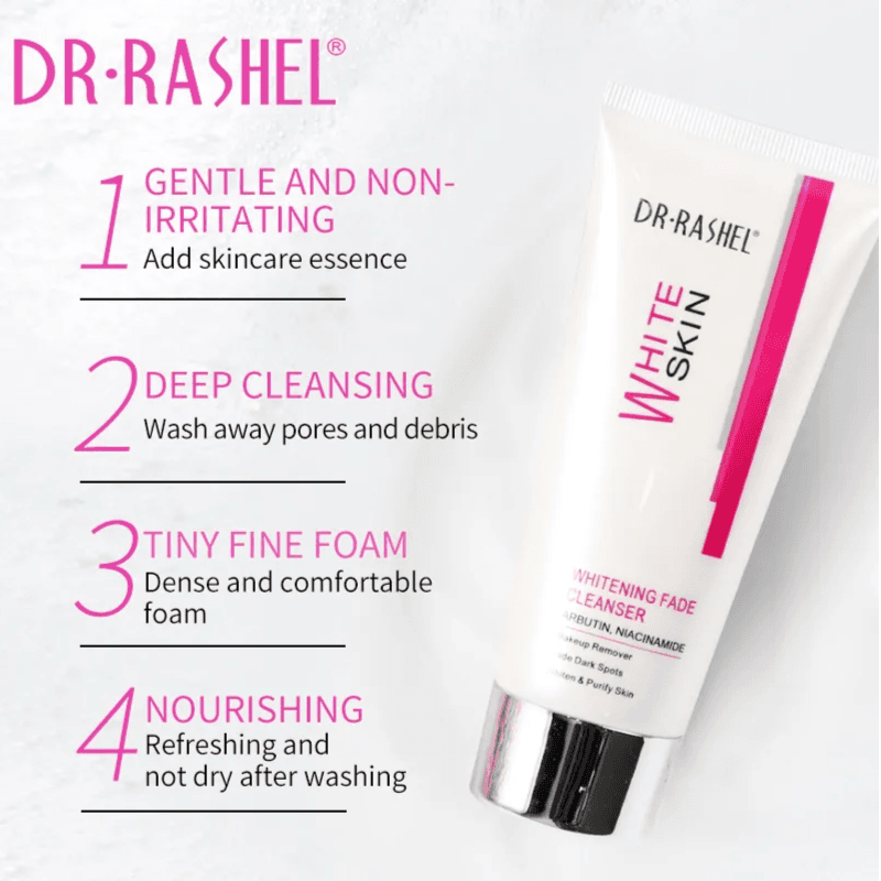 Dr.Rashel White Skin Whitening Fade Cleanser - 80G