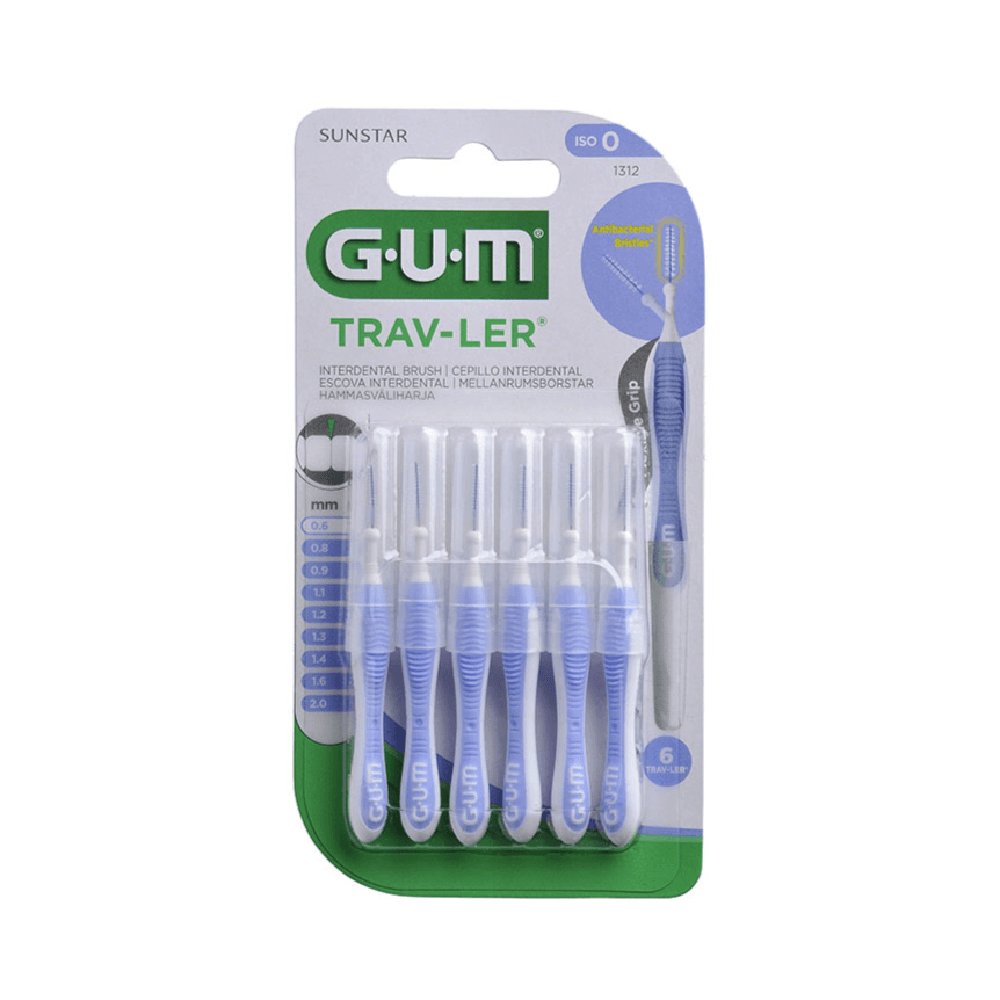 Gum Traveler Interdental Brush 0.6mm 1312 