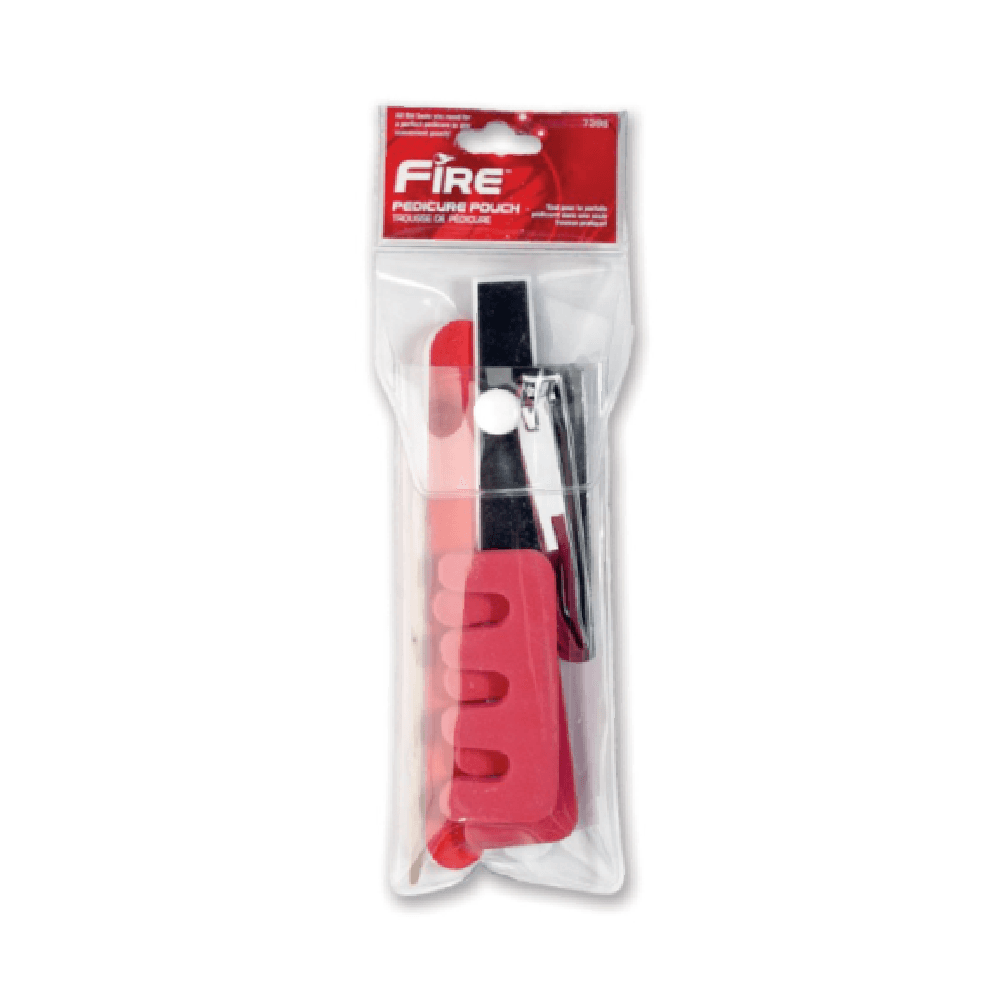 Fire Pedicure Pouch Set Code - 7398