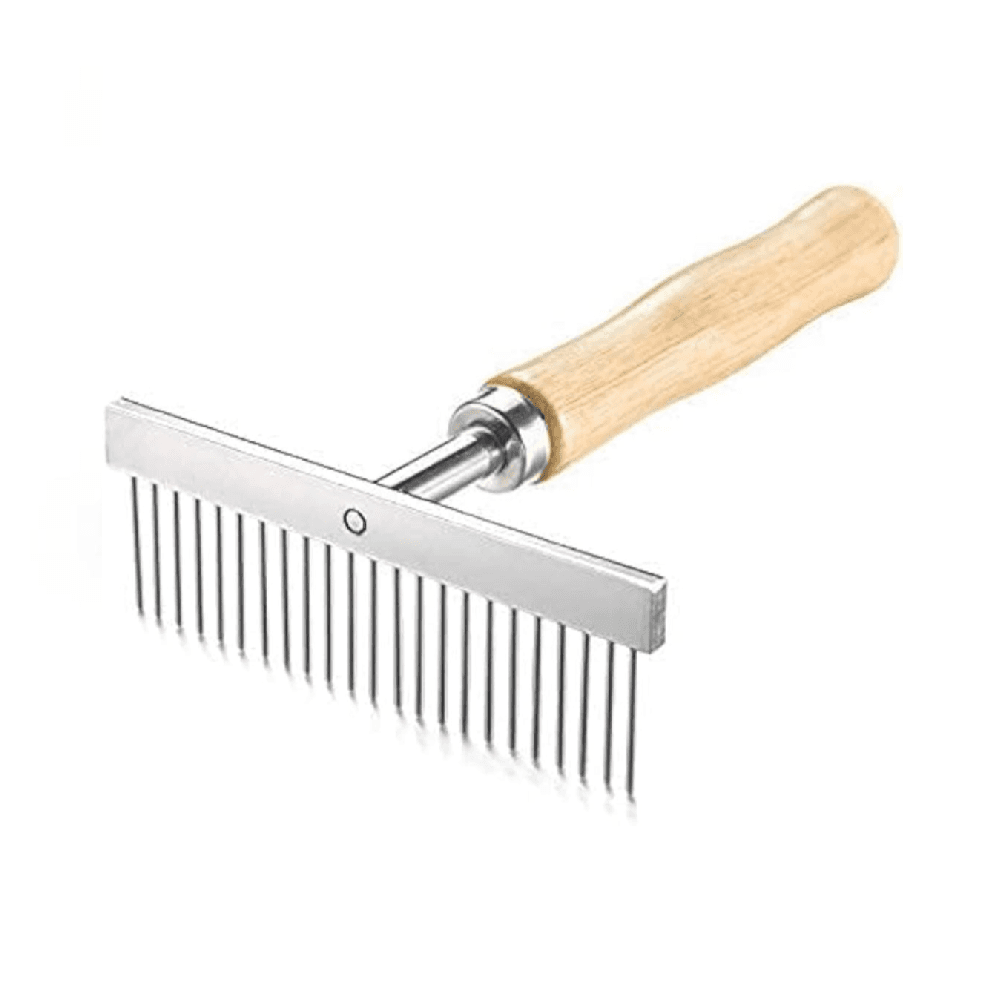 Fixed Pin Steel Comb For Pets Medium 