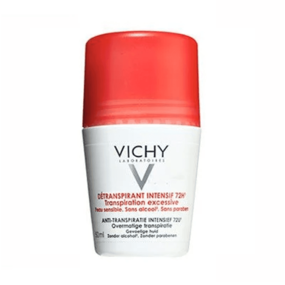 Vichy Stress Resist Deodorant 72 Hour Roll On 50ml Red