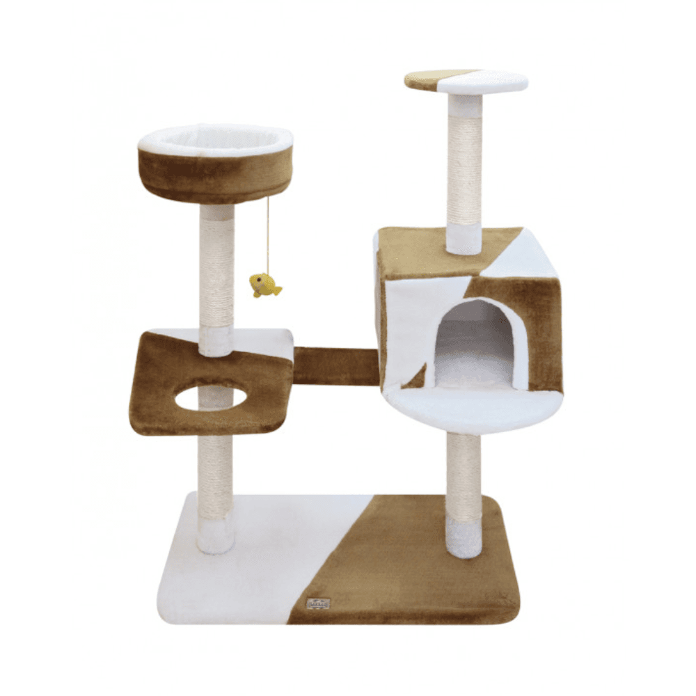 Camila Tree & Scratching Pole For Cats