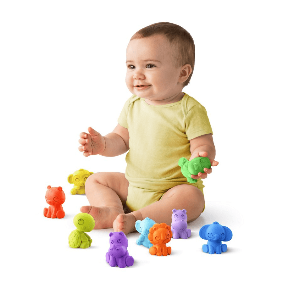Bright Starts Tropic Animals 9 Take Along Friends