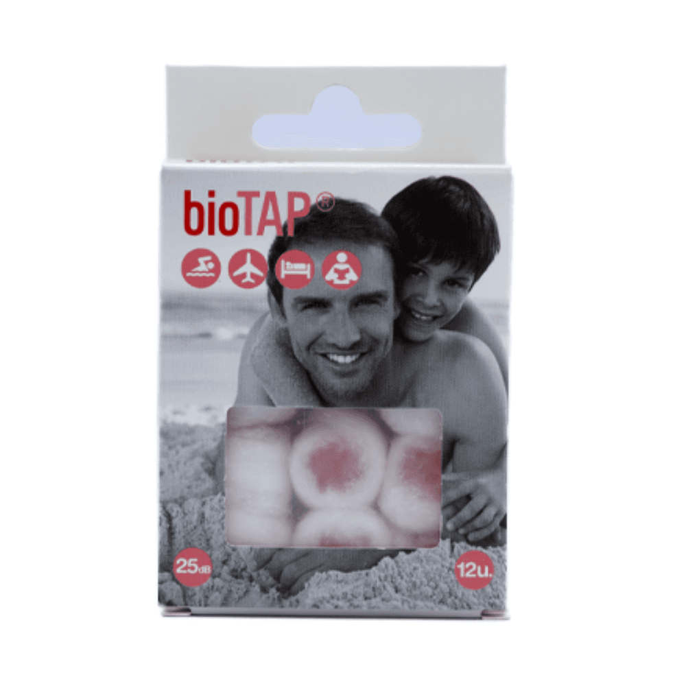 Biotap Ear Protector Wax With Cotton 12Pcs