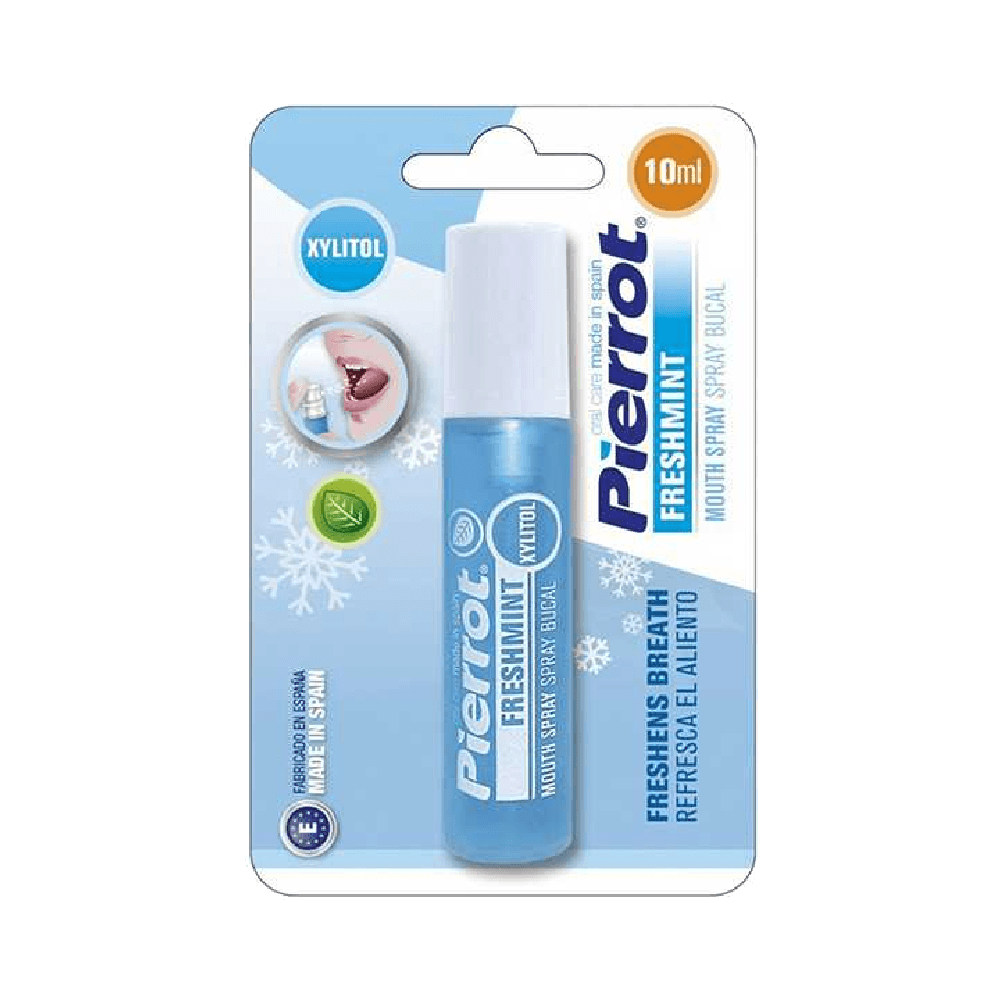 Pierrot Mouth Spray Freshmint With Xylitol 10ml