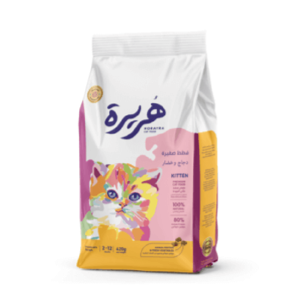 هوريرا دجاج وخضروات طعام جاف للقطط الصغيرة 1.5 كجم