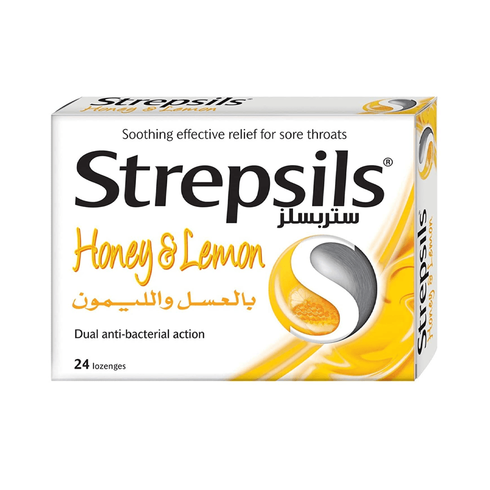 Strepsils Honey Lemon 24 Pieces