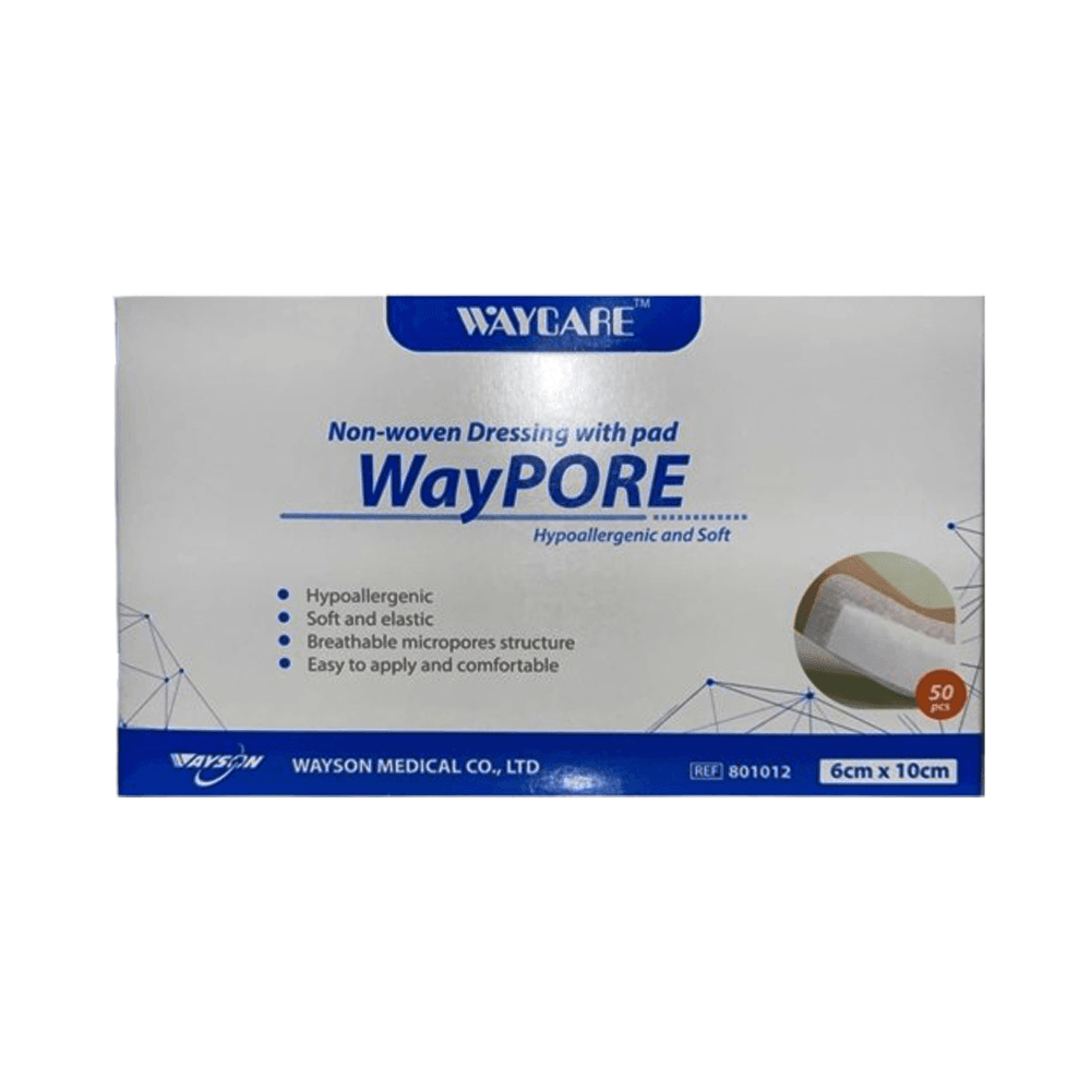Waycare Wound Dressing Pad 6 x 10 50's