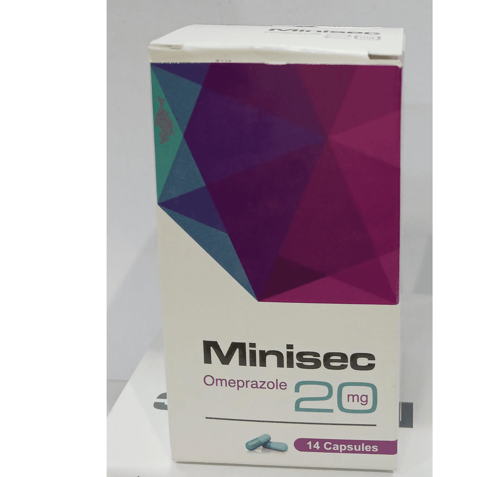 Minisec 20Mg  14 Caps