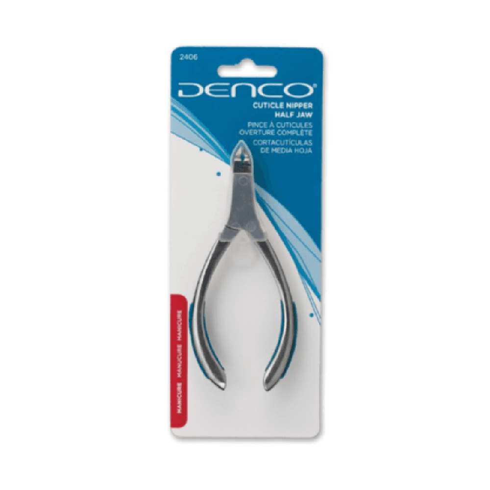 Denco 2406 Half Jaw Cuticle Nipper 1Pc