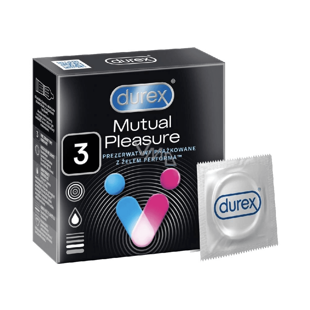Durex Mutual Pleasure Condom 3Pcs