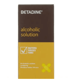 Betadine Alcoholic Solution 120 Ml 