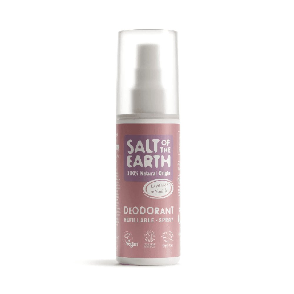 Salt Of The Earth Lavender and Vanilla Refillable Spray