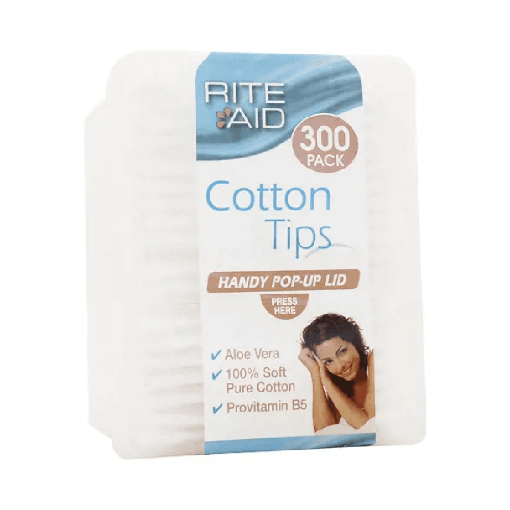 Rite Aid Soft Pure Cotton Tips 300Pcs