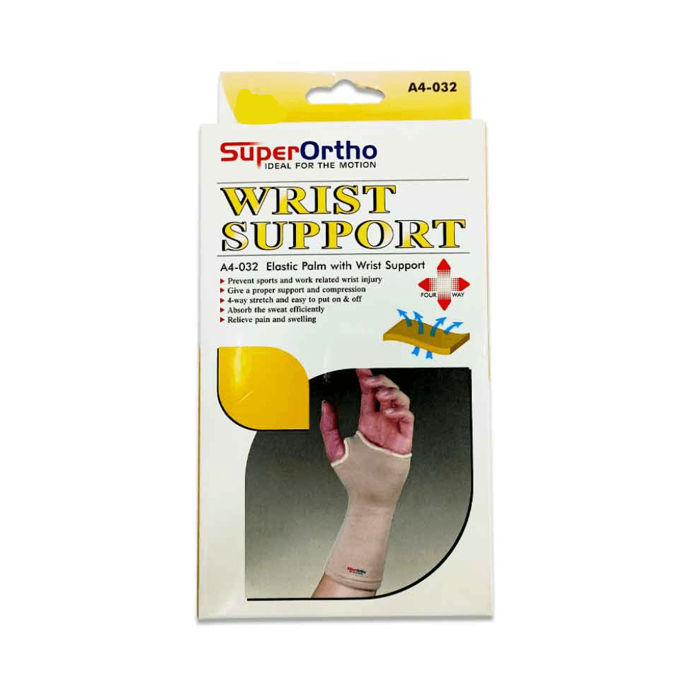Superortho A4-032 Elastic Palm With Wrist Support Medium