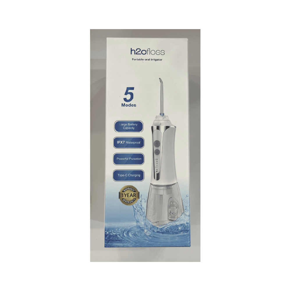 H2O 5 Modes Water Flosser White