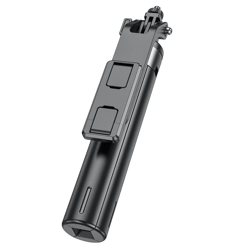 Hoco 2 In 1 Selfie Stick W/ Camera Mount Quadpod Remote (K21)