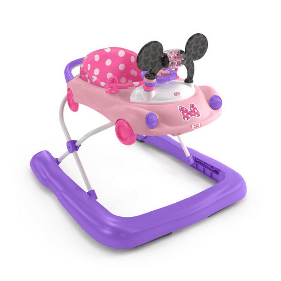 Bright Starts Minnie Mouse Go,Go Bows 3-In-1 Car Walker