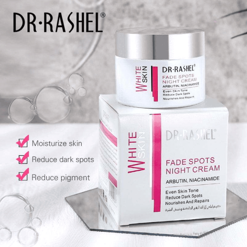 Dr. Rashel White Skin Fade Spots Night Cream - 50G