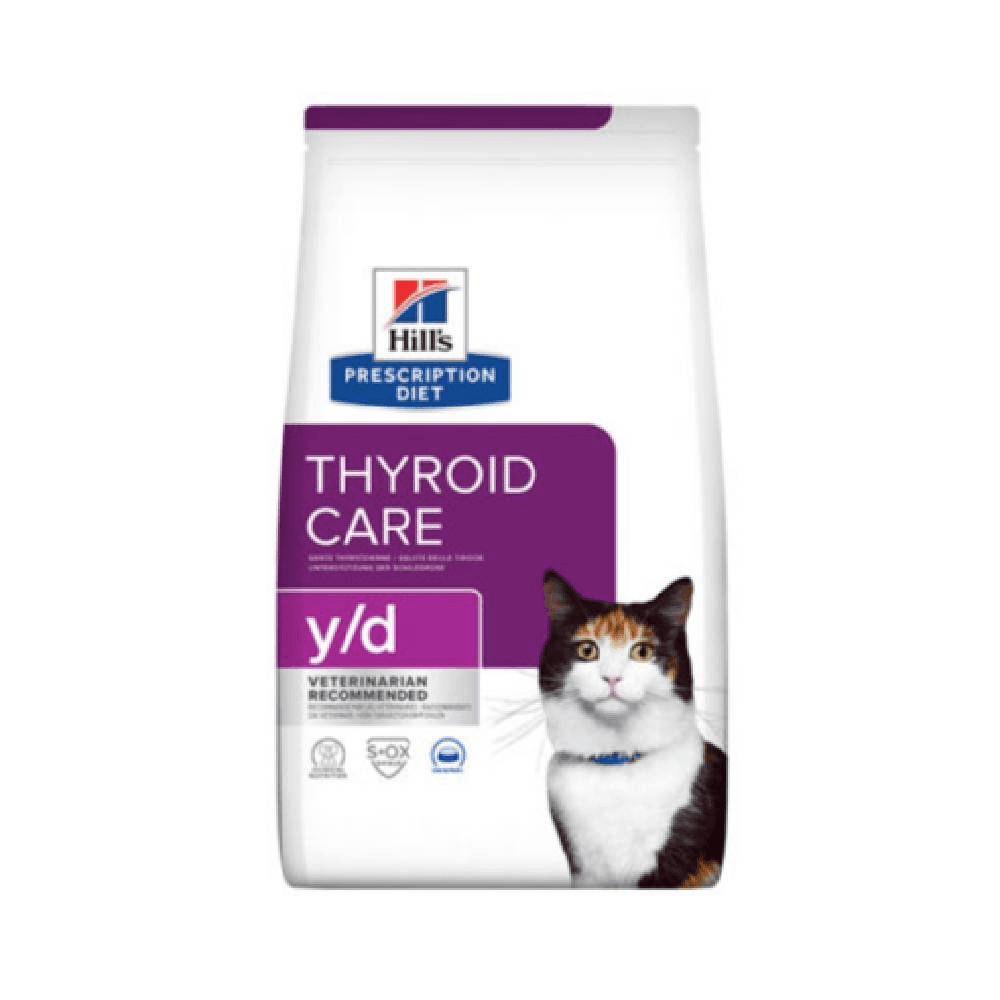 Hill’s Prescription Diet y/d Thyroid Care Feline Cat Dry Food 1.5kg