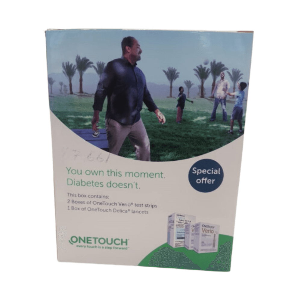 One Touch Verio Refill Kit 2 Box Strip & D. Lancet