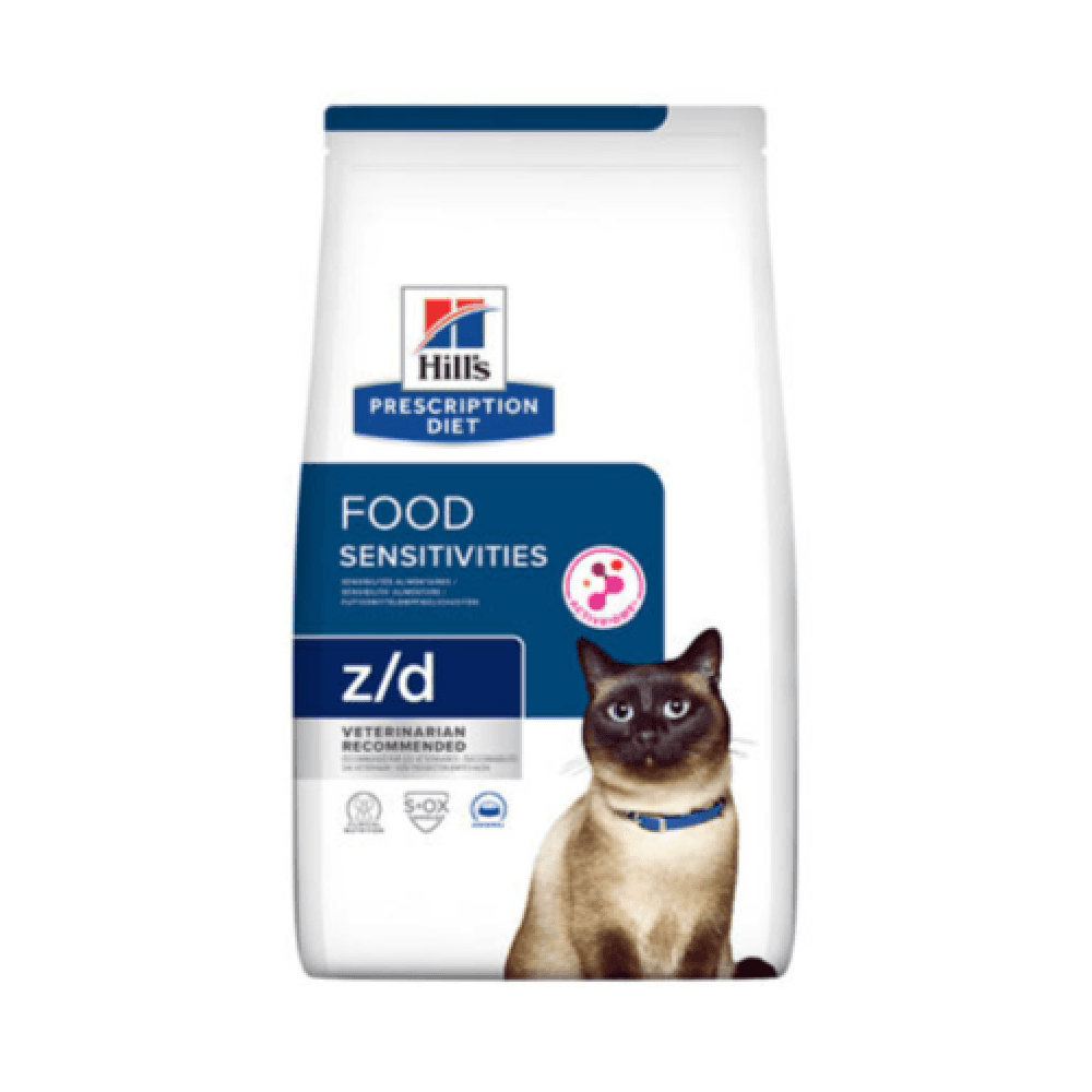 Hill’s Prescription Diet z/d Food Sensitives Feline Cat Dry Food 1.5kg