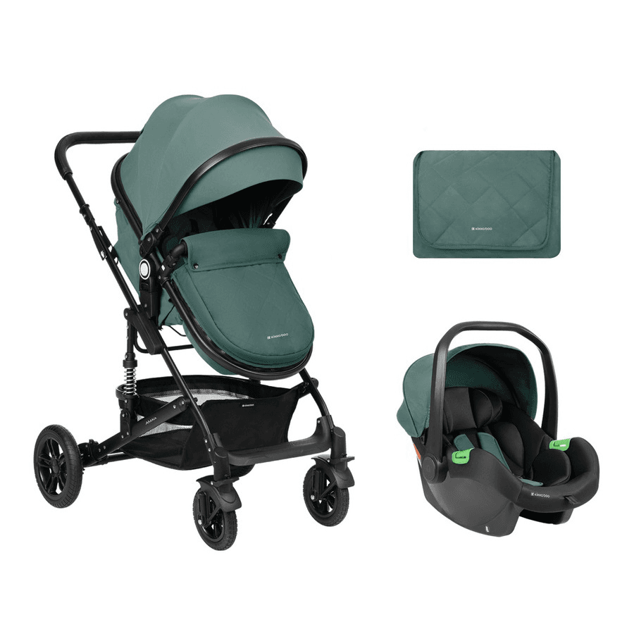 Kikkaboo Stroller 3In1 Transf. Seat Amaia (Mint) 2024