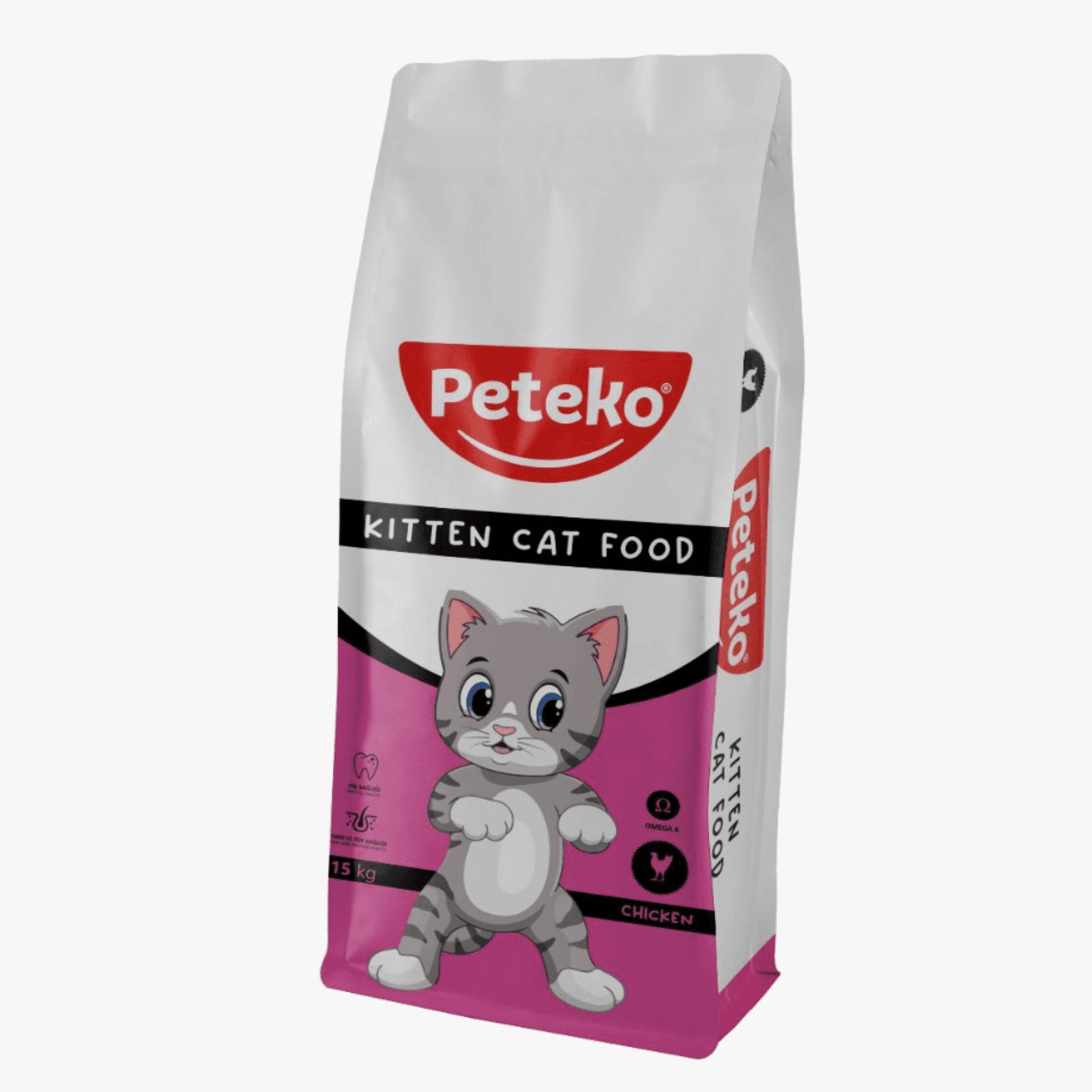 Peteko Kitten Food Chicken 15Kg