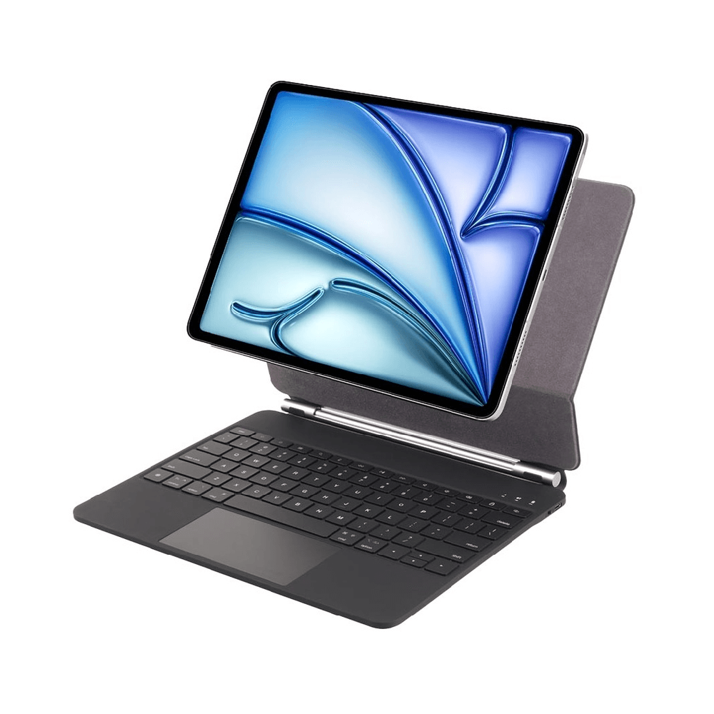 Green Lion Magic Keyboard Case For iPad Air 13 & 13 Pro 12.9 6th/5th/4th/3rd Gen EN/AR