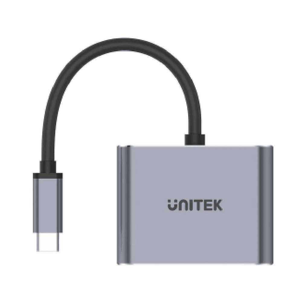 وصلة Unitek uHUB Q4 Lite تعطيك 4 مداخل من USB تايب سي واحد